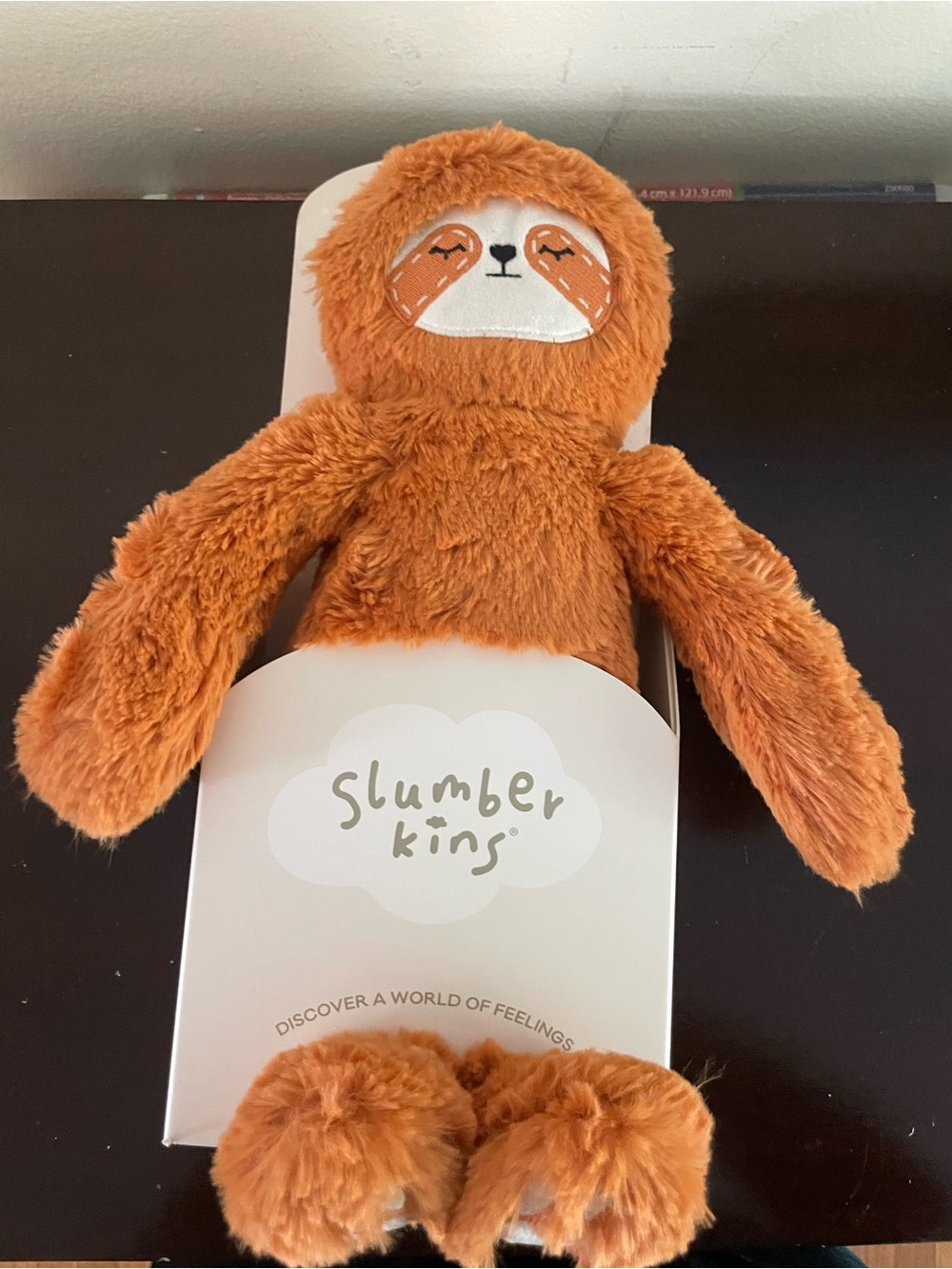 Slumberkins Orange Plush Sloth - Cozy Cuddly Stuffed Animal - Picture 5 of 8